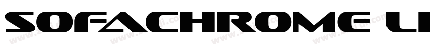 Sofachrome Light it字体转换